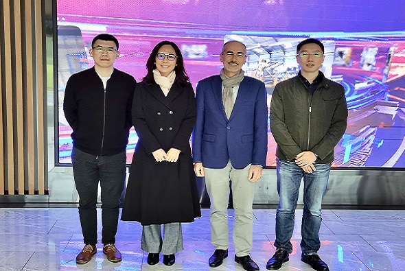 20201020--空客公司中国&东亚区采购总司理一行到访uu电玩官网航空成都旗舰工厂